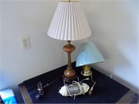 3 Vintage Lamp Lot
