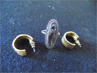 Ring and Earrings