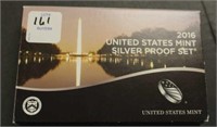 2016, SILVER PROOF SET