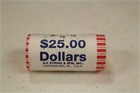 ROLL OF JOHN TYLER $1.00 COINS