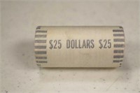 ROLL OF SUSAN B ANTHONY $1.00 COINS