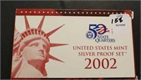 2002,  SILVER PROOF SET
