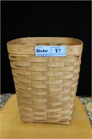 HAND MADE "STAKER" BASKET - 9 1/2" SQUARE X 12"