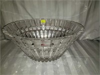 Stunning Art Deco Style Lead Crystal Bowl