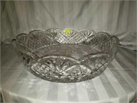 Stunning large EAPG Glass Bowl