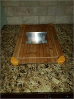 Sabatier cutting g board with book holder
