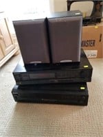 Sony 5 CD Changer, Stereo Reciever, & Speakers