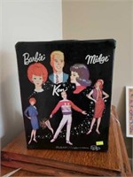 1964 Barbie, Ken, Midge Mattel teen doll case