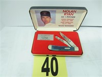 Nolan Ryan Case Collectors Knife