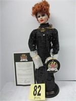 Lucille Ball Porcelain Collector Doll 'Walk of