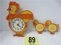 Chicken & Kids Clock