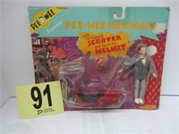 Matchbox Pee Wee Herman Figure with Scooter
