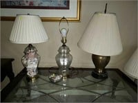 3 lamps as pictured