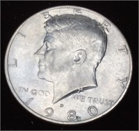 (21) 40% Silver Kennedy Half Dollars