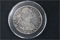 1799 Carolus IIII 8 Reales Silver