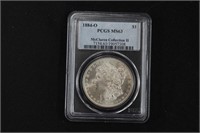 1884-O MS63 McClaren Collection Morgan Dollar