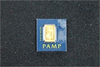 1 Gram 999.9 Gold Pamp