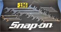 14-pc Snap-On SAE offset, open end wrench set