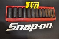 Snap-On SAE 1/2" dr. deep well impact sockets