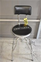 Craftsman shop counter stool