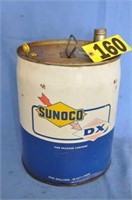 Sunoco / DX advertising 5-gal. can