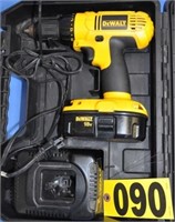 DeWalt DC759, 18-V, 1/2" VSR drill / driver kit