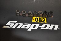 Snap-On 3/4" SAE 12-pt impact sockets