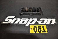 Snap-On 1/4" metric 6-pt deep well impacts