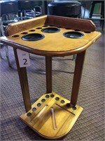 Pool stick rack and table, legacy billiards