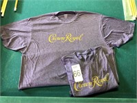 2- Crown Royal shirts XL