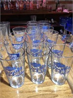 16- Royals beer glasses and Bud light