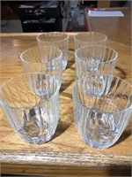 6- Crown Royal glasses