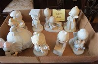 ASSORTMENT OF PRECIOUS MOMENT FIGURINES