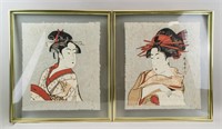 KITAGAWA UTAMARO Japanese 1753-1806 Print Geisha