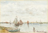 TERRICK WILLIAMS UK 1860-1936 Watercolor Landscape