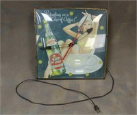 Vintage Pam Sundrop Clock  -Works-