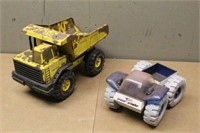 Tonka Dump Truck & Crater/Crawler Truck