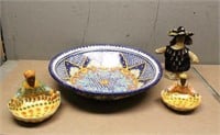 Hand Crafted Bowls from Italy & Door Stop
