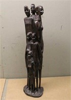 South African Sculpture, Approx 32"