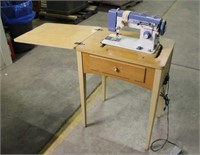 White Sewing Machine, Approx 23"x31"x18"