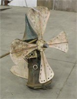 Dutch Style Windmill Lawn Ornament, Approx 43"