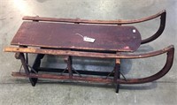 Antique Childrens Snow Sled