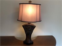 Remarkable ornate desk lamp