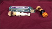 Fuller and Avon shaving brushes