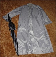 Aquasheen Rain Coat With Pouch & Umbrella