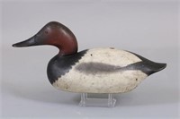 Mason Decoy Factory, Canvasback Drake Duck Decoy,