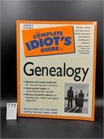 The Complete Idiots Guide To Geneaology