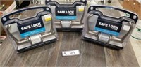 Safelock by Weiser bed and bath 3 x money