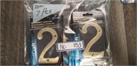 House numbers #2 (7pcs)