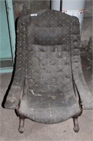 UPOLSTERED ANTIQUE CHAIR